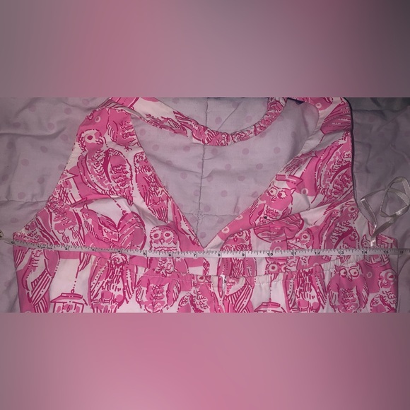 Lily Pulitzer vintage owl halter dress size 6 - Picture 7 of 7